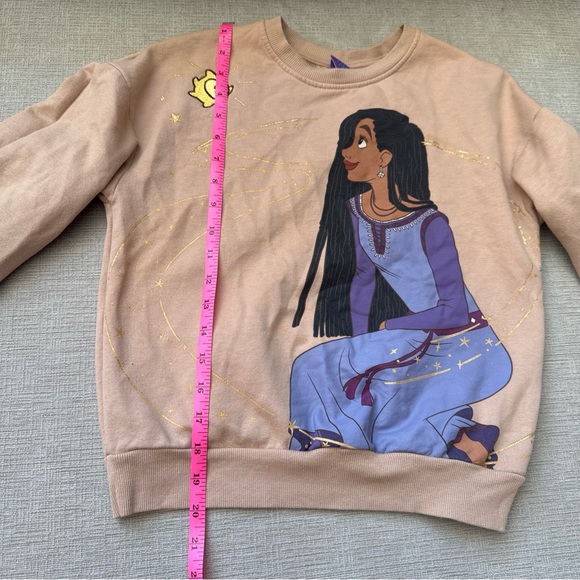 Disney Tan Sweatshirt with Purple and Gold Design - Picture 12 of 14